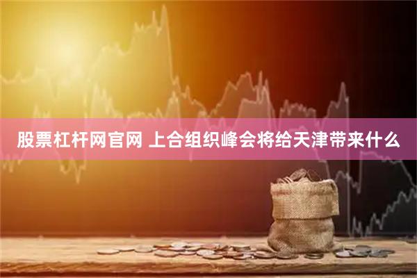 股票杠杆网官网 上合组织峰会将给天津带来什么
